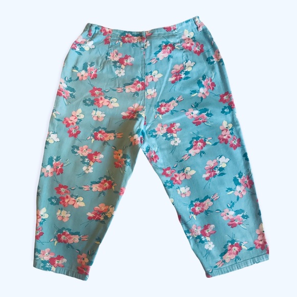 Crazy Horse/Liz Claiborne Petite Capris Sz 4 - Picture 3 of 7